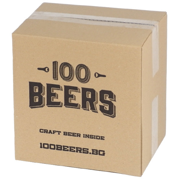 Кашон с крафт бира - селекция на 100 Beers