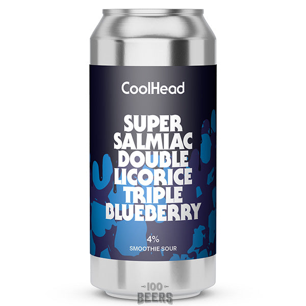 Coolhead Super Salmiac Double Licorice Triple Blueberry