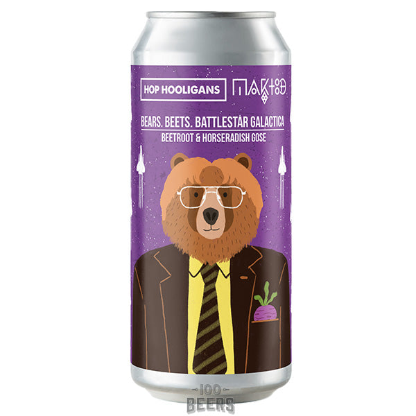 Hop Hooligans Bears. Beets. Battlestar Galactica