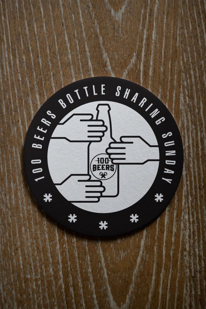 Bottle Sharing Sunday – колективни неделни дегустации в 100 Beers