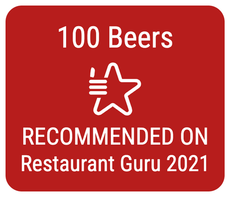 Restaurant Guru Certificate of Excellence