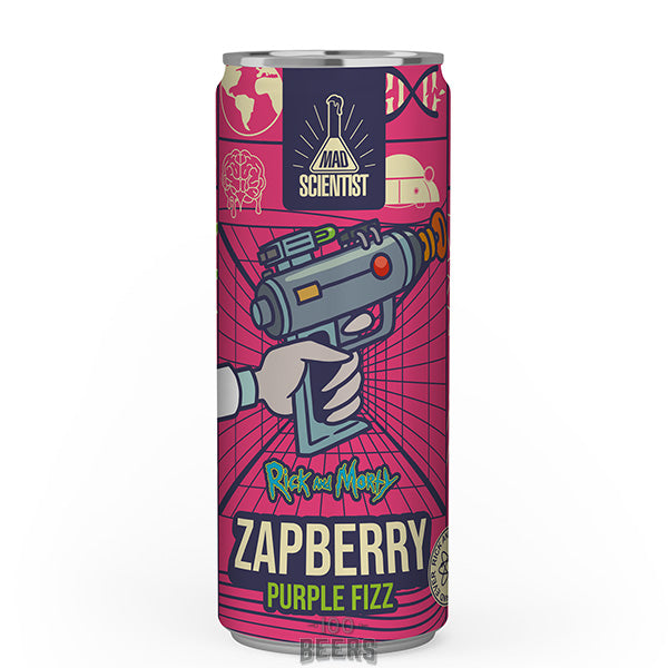 Mad Scientist Rick & Morty - Zapberry Purple Fizz