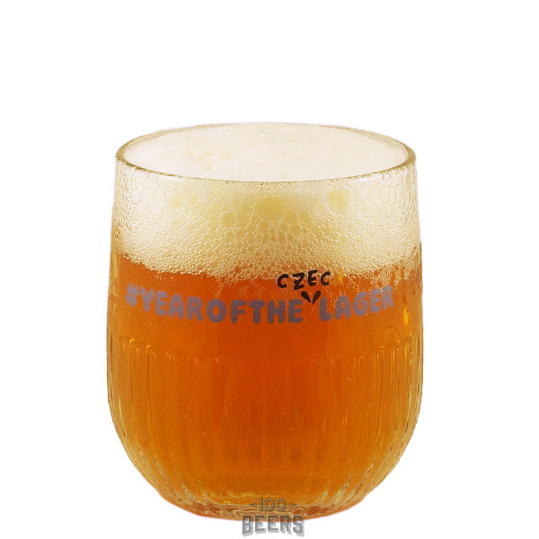 Mikkeller x Budvar Year of the Lager Glass