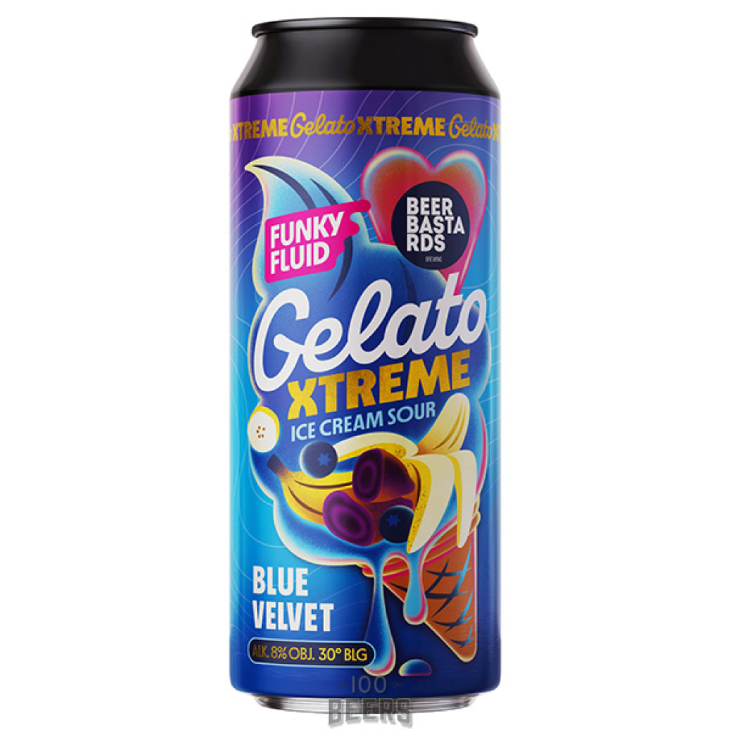 Beer Bastards / Funky Fluid Xtreme Gelato Blue Velvet