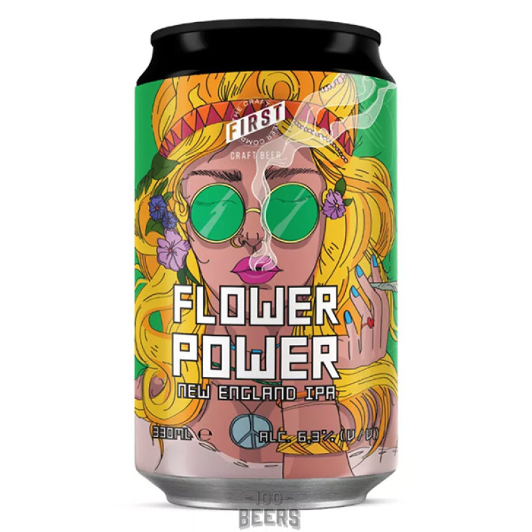 First Craft Beer Flower Power